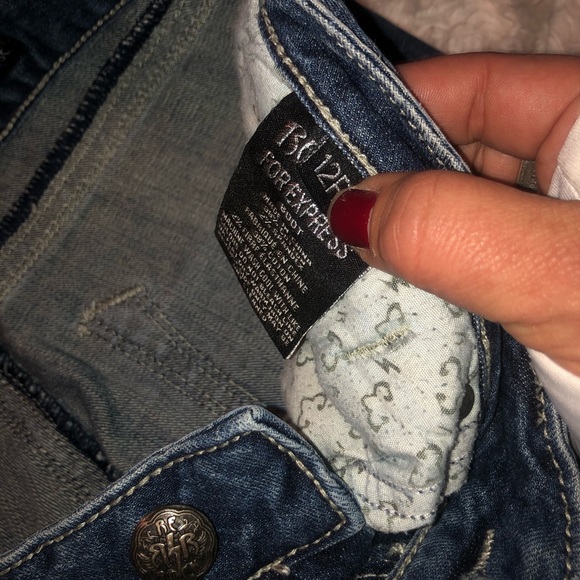 GIFTED❤️Like new- Bedrock for Express Jeans - Picture 5 of 6